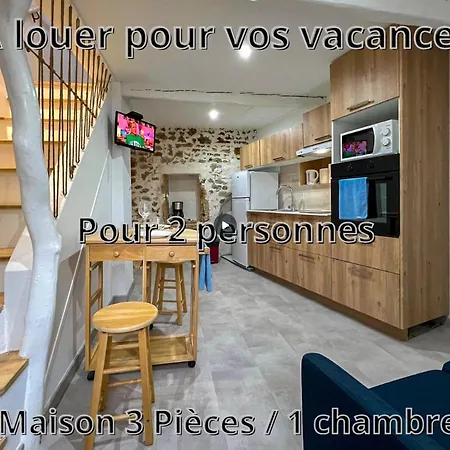 Maison De Caractere Renovee Avec Gout Pour 2 Personnes * Saint-Genies-de-Fontedit
