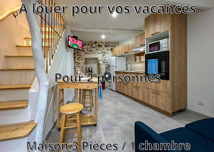 Maison De Caractere Renovee Avec Gout Pour 2 Personnes * Saint-Genies-de-Fontedit